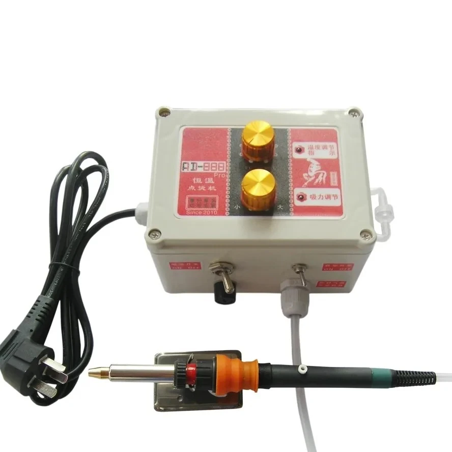 110-220V Welding Machine Point hot drilling pen Driller automatic suction drilling point hot drilling equipment
