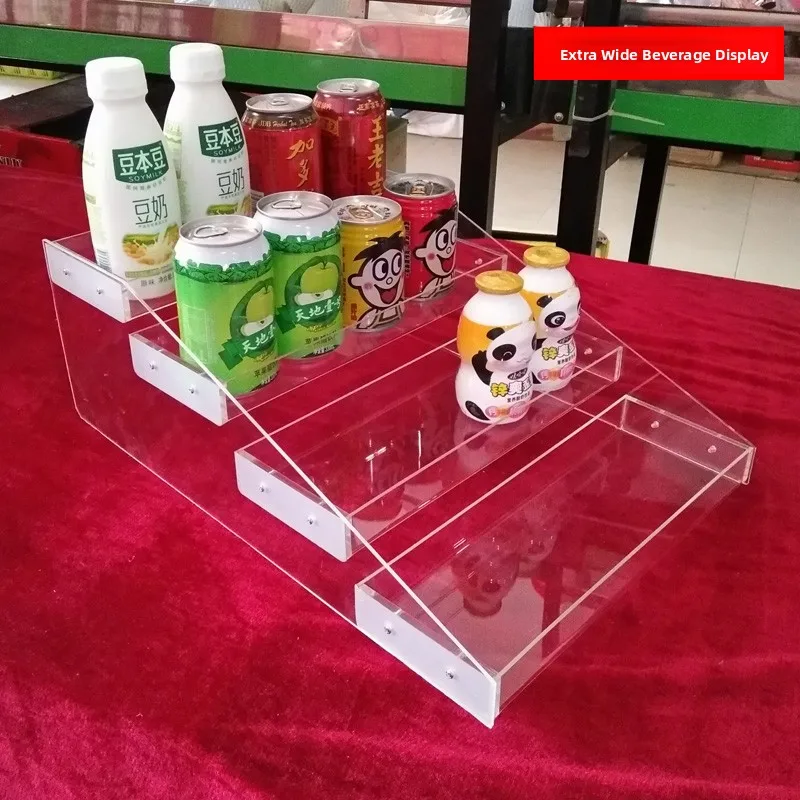 حامل عرض السجائر الأكريليكي لطاولة الكاشير، منظم منتجات التبغ، رف لطاولة المتجر، حامل علب السجائر بتصميم بسيط