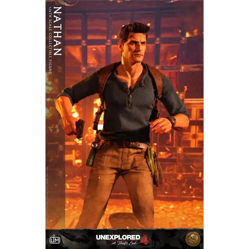 Spot Limtoys 1/6 LIM012 Uncharted Sea Uncharted Adventure Rogue Nathan Drake Action Figure Toy Gift Collection