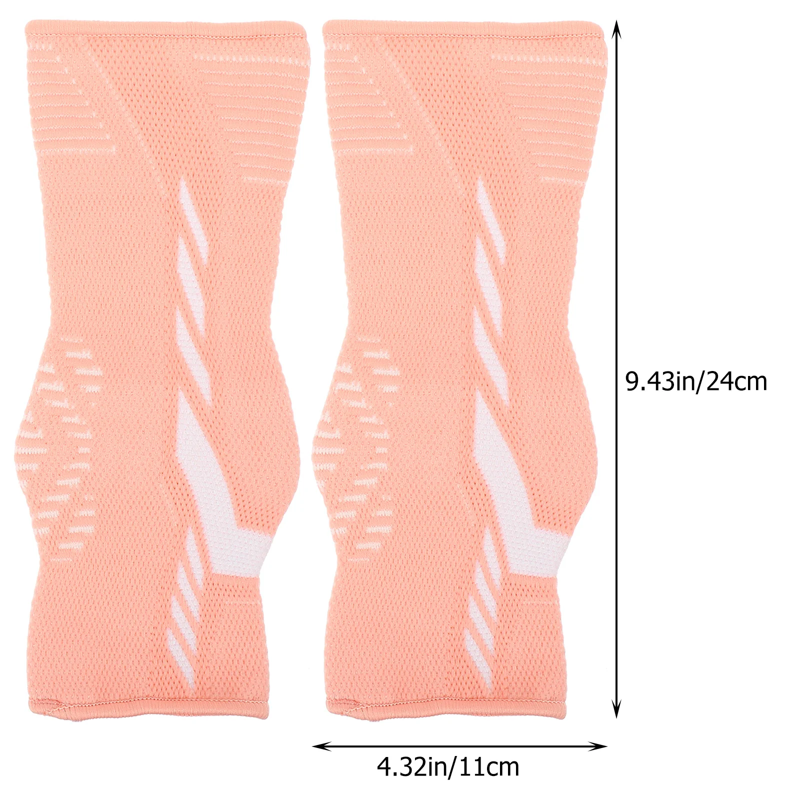 زوج واحد من الجوارب الضاغطة المريحة بأكمام الكاحل، دعم مسامي للجري والمشي الرياضي وتخفيف آلام القدم #3