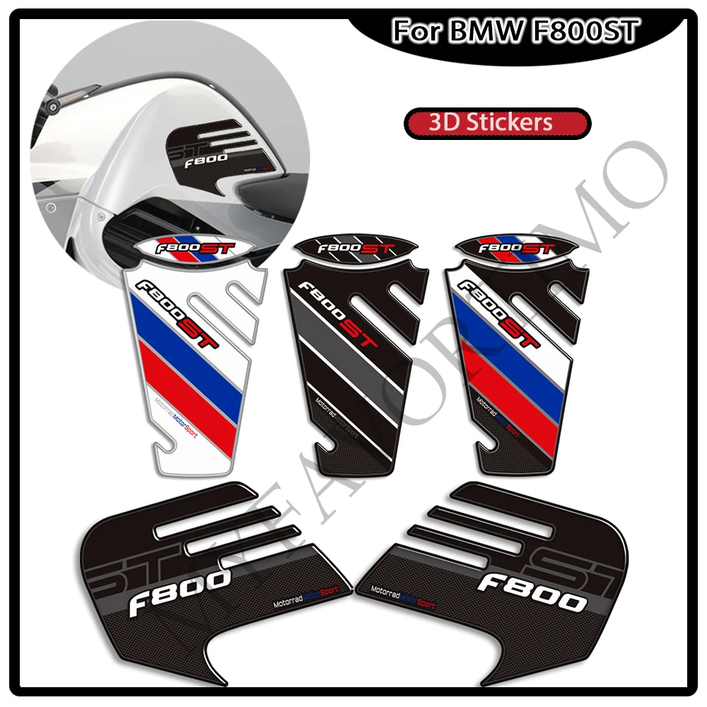 

For BMW F800ST F 800 S ST F800S Motorcycle Tank Pad Side Grips Gas Fuel Oil Kit Knee Stickers Decals Protector
