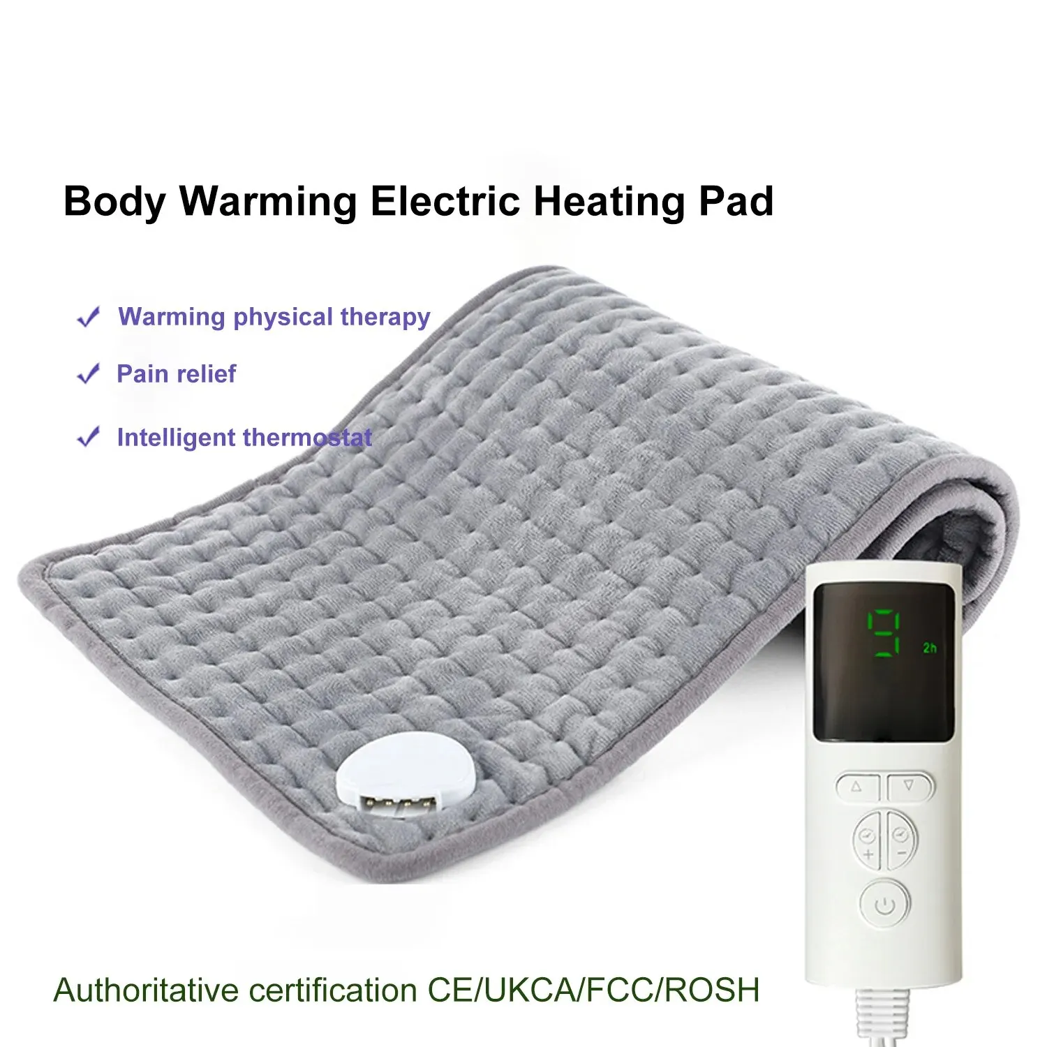 Electric Heating Pad Multi-functional Hot Heated Pad for Back Pain Muscle Pain Relieve Rapid Temperature Rise Heated Pad