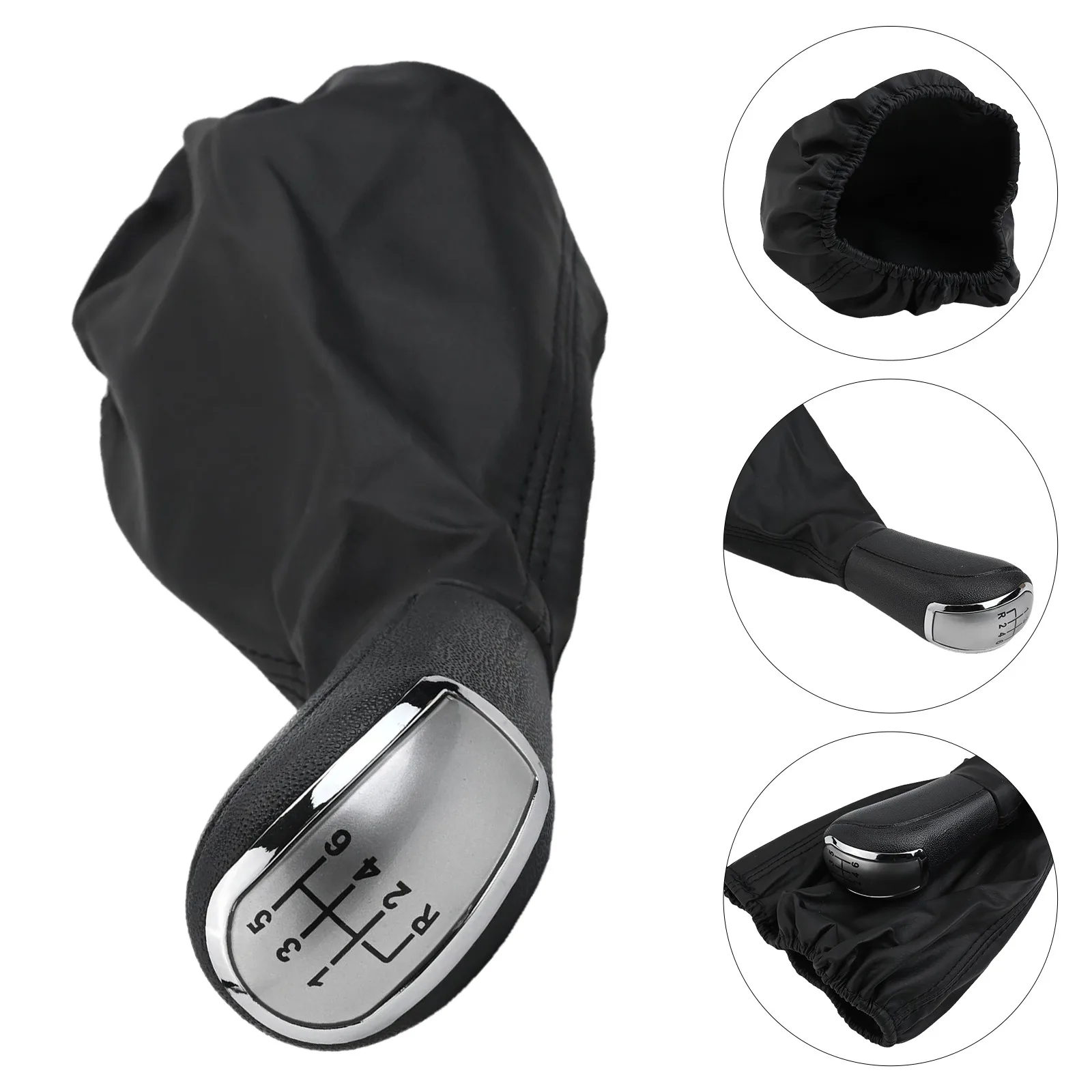 Brake Boot Cover 6 Speed 6 Speed Knob Seamless Integration Comfortable Grip Easy Installation Longevity Performance