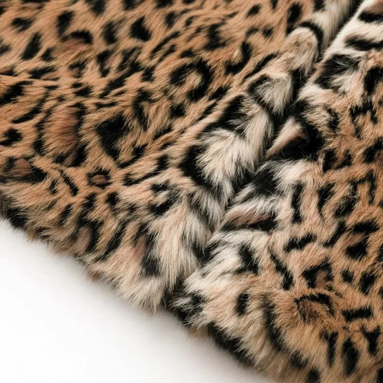 النساء فو الفراء ليوبارد معاطف العمل سترة معطف قصير رفض طوق سميكة الدافئة Y2k الشارع الشهير أنيقة الخريف جواكت شتوية #4