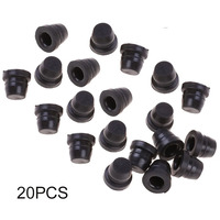 Brake Upper Lower Pump Caliper Exhaust Screw Dust Cover Rubber Disc Brake Pump Waterproof Cap for Scooter Motorcycle