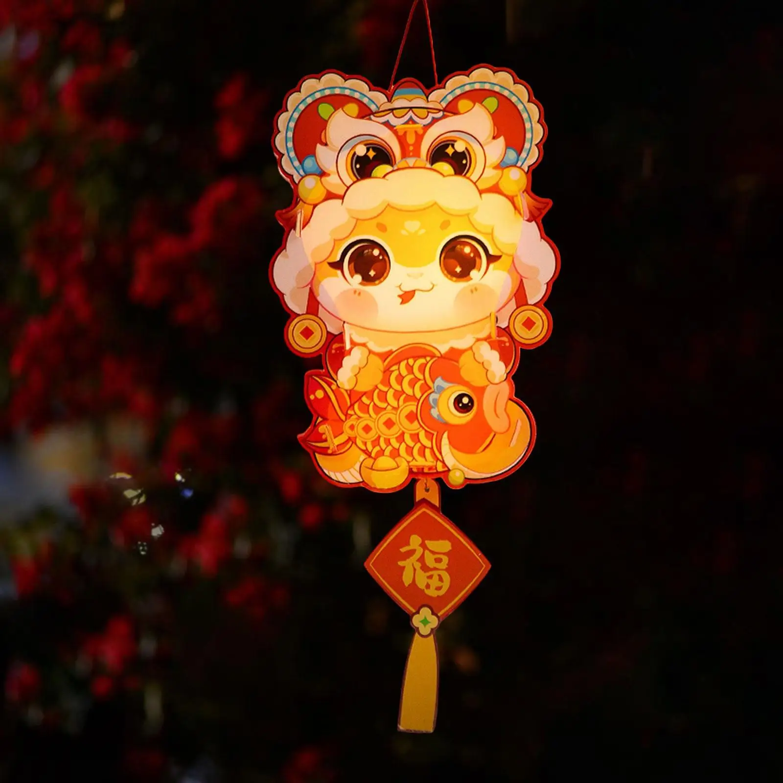 2025 مجموعة فانوس السنة الجديدة على شكل ثعبان لحفلة الأطفال السنة الصينية الجديدة المضاءة