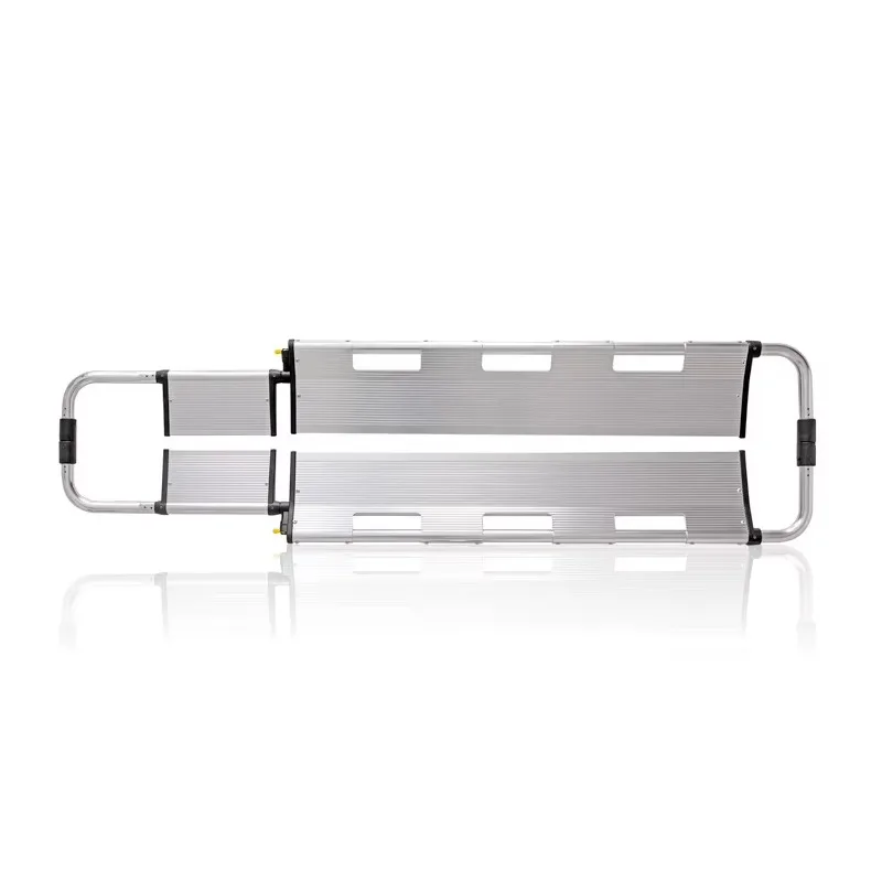 Emergency aluminum alloy removable stretcher shovel stretcher