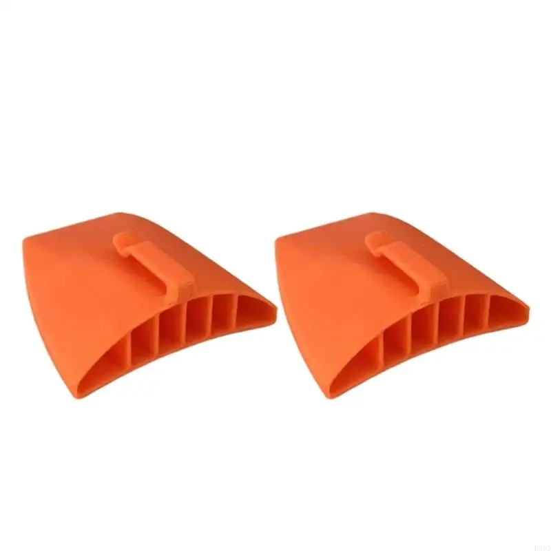 Sleeve Vent Clips for Daily Road Use, 1 Pair Curved Motorcycle Cuff Vent Inserts with Open Channel for Warm Days