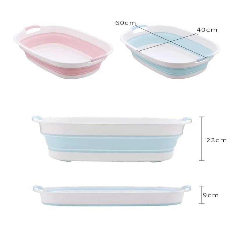 Dog Bathtub Puppy Bathing Basin Dog Pool Foldable  Dog Pool Cat Bathing Tub Portable Bathtub Home Clothing Cleaning Pet Products