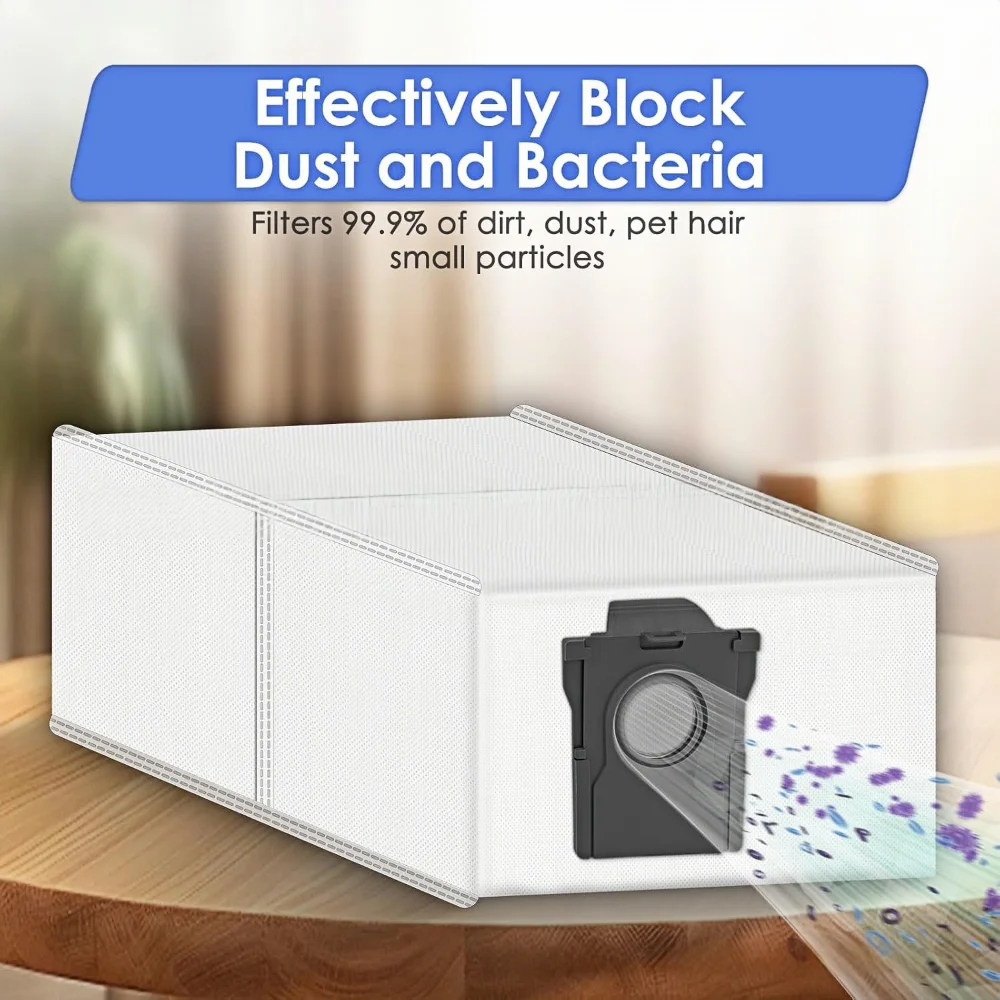 5/10/20 قطعة مكنسة كهربائية استبدال أكياس الغبار ل MOVA P10 Pro ل الترا الروبوتية مكنسة كهربائية كيس لجميع الغبار أجزاء أدوات تنظيف