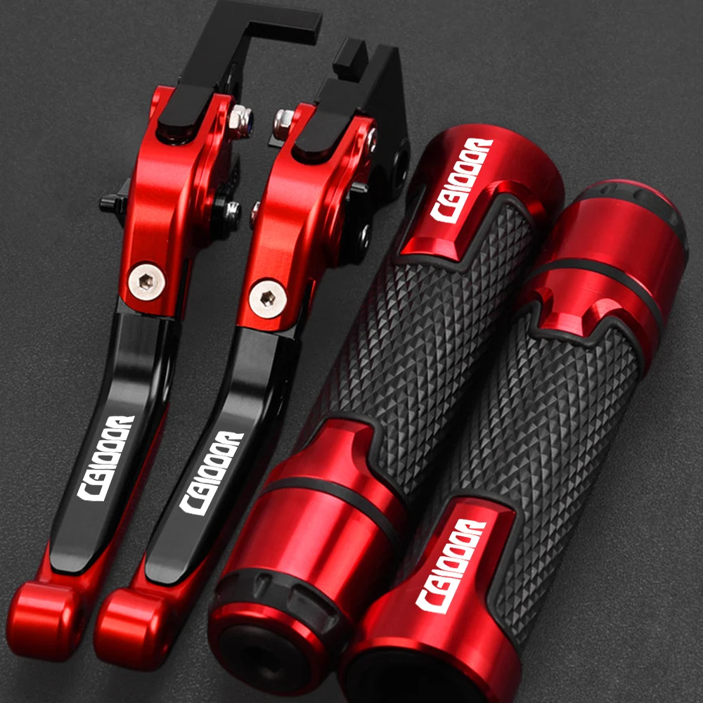 

FOR HONDA CB1000R 2018 2019 2020 2021 2022 2023 Folding Extendable Brake Clutch Levers Handlebar Hand Grips ends CB 1000R 1000 R