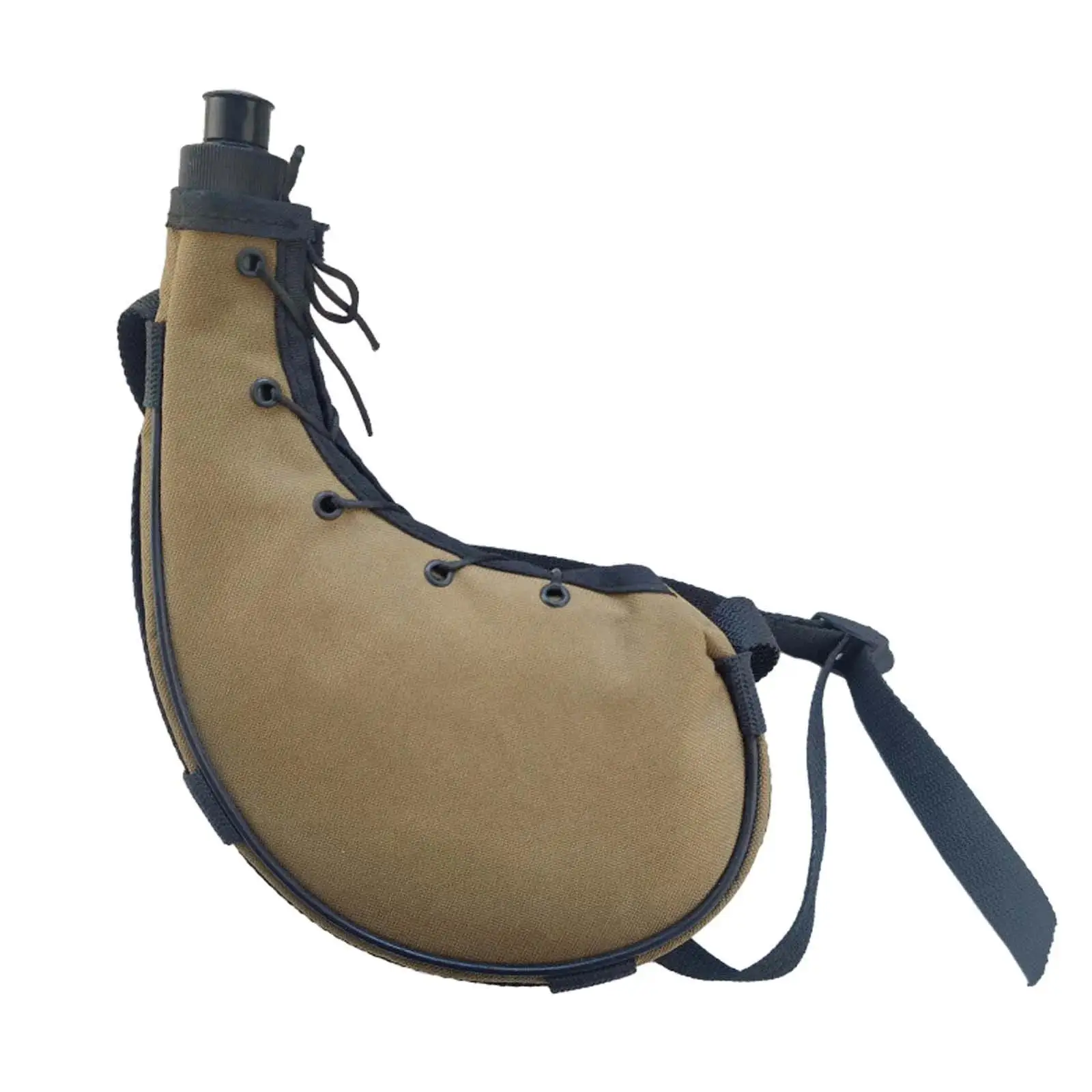 1pc 750ml Canteen Water Bottle Bag, Outdoor Drink Kettle Pouch, Travel Backpacking Bottle Holder for Adults