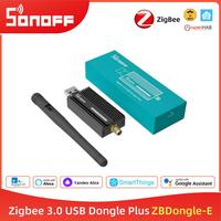 SONOFF Zigbee3.0 USB Dongle Plus ZBDongle-E Based on EFR32MG21 Support Ewelink Home Assistant ZHA OpenHAB Zigbee2MQTT Smart Home