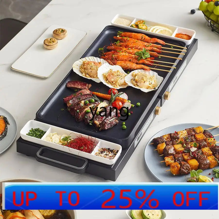 CX multi-function double-head folding induction cooker, independent temperature control, portable folding storage