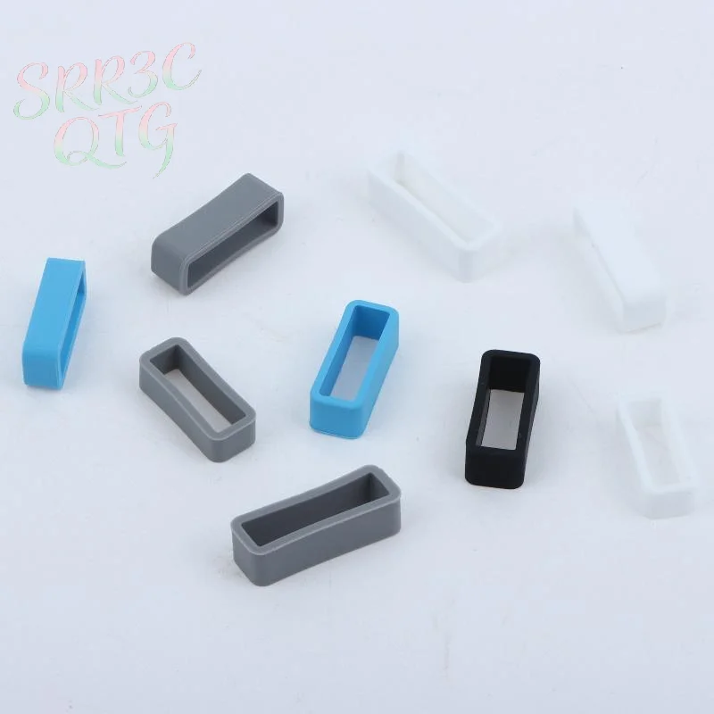 Hot Sale 4pcs Silicone Strap Ring 18 20 22mm Waterproof Loops Security Holder Watch Accessories Rubber Band Keeper