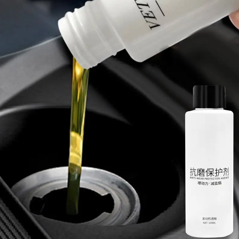 

Engine Oil Additive 100ML Anti Friction Engine Oil Additive Advanced Friction And Stiction Eliminator Lawn Mower Generator Acces