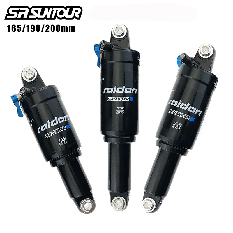 SR SUNTOUR Shock Absorbers MTB Bike For 165/190/200mm Rear Shock Applicable For XC/Trail MTB Bike Shock Absorber Bicycle Part