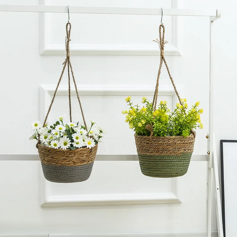 Hasır Asılı Çiçek Saksısı Kene - Spider Plant Hanging incelemesi ve fiyatı