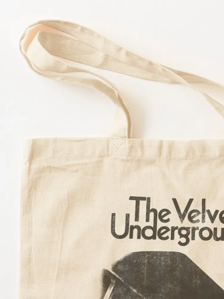 Velvet Underground White Vintage Tote Bag women bag reusable shopping bags bags luxury women Candy bags