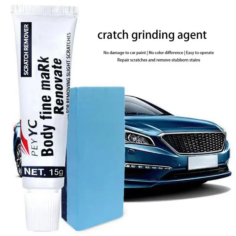 Car Paint Scratch Repair Car Paint Remover Scratch Repair Wax Multifunctional Easy Use Scratch Repair Wax For Furniture Bike