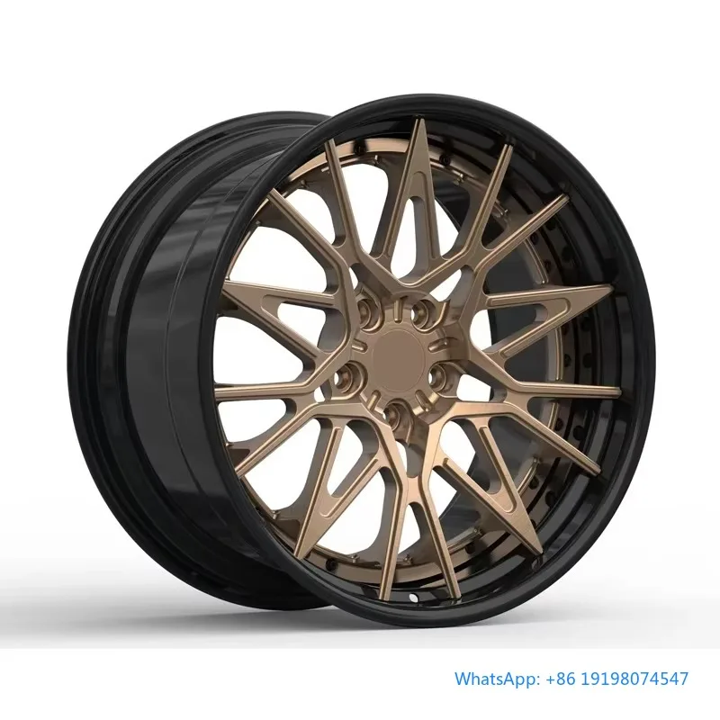 

Forged Custom 2-Piece Aluminum Alloy Car Rims 18-22 Inch Multi PCD Sport Racing Passenger Car Wheel Rims
