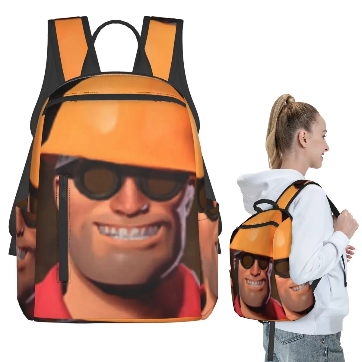 

Рюкзак Team Fortress 2, студенческая сумка для книг, детская школьная сумка, сумки на плечо для компьютера, мужские и женские сумки