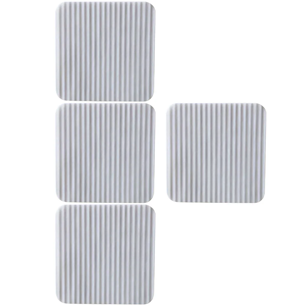 4 個の滑り止めカーペットテープ ラグパッド タイル床用 エリアラグパッド 硬材ラミネート キッチン バスルーム オフィス用 ホルダー グリッパー