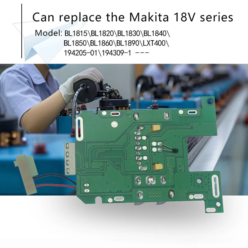 1PCS Per MT BL1830 Bordo di Protezione Della Carica Della Batteria Al Litio PCB Circuito di Protezione Da Corto Circuito Indicatore Della Batteria