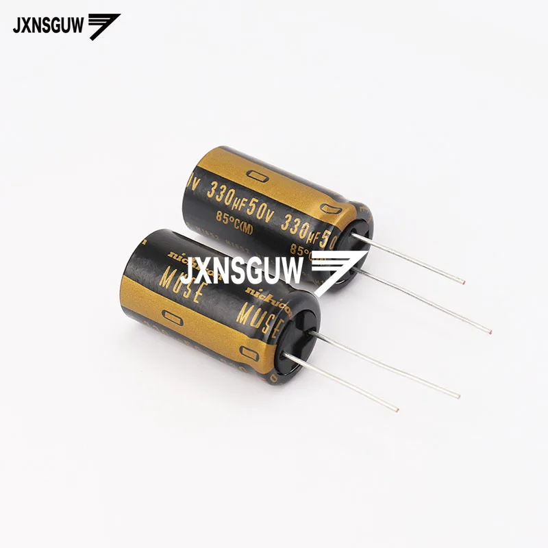 

10PCS/lot original Japan NICHICON MUSE KZ 50V330UF 16X31.5MM Electrolytic Capacitors 85c 330uF 50V Free Shipping