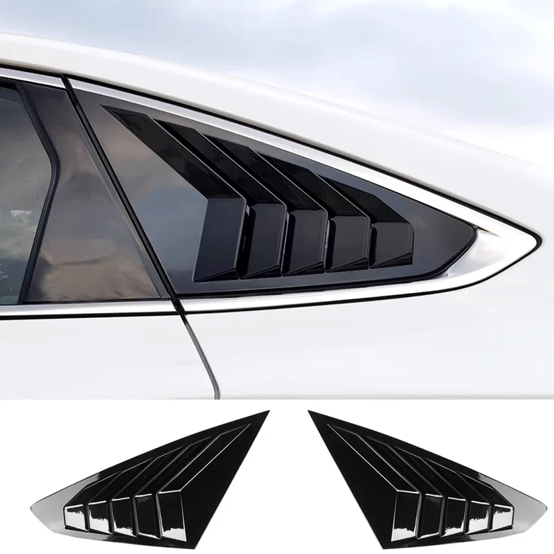 Quarter Side Window Louver for Changan EADO Plus Scoop Cover Vent Carbon Surface Spoiler 2020-2023 Decorative Accessories