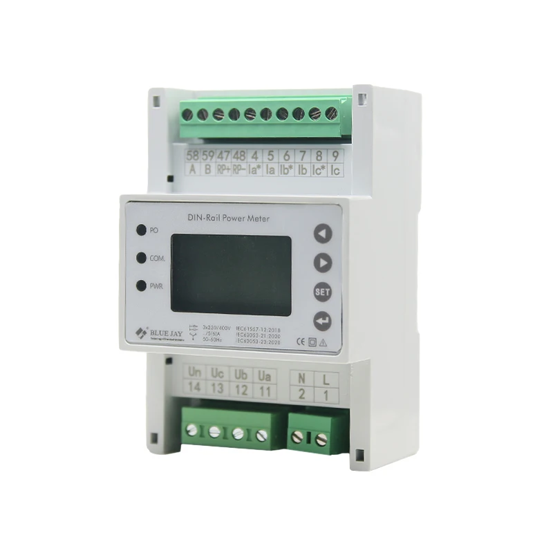 APM-4MJ 63 THD Power Analyzer Smart Measuring Multifunction Electricity Meter Energy  Power Quality Meter