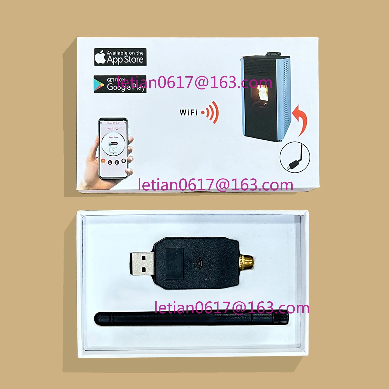 

Pellet Stove Wifi Pellet Stove Accessories Portable Wifi for Remote Control
