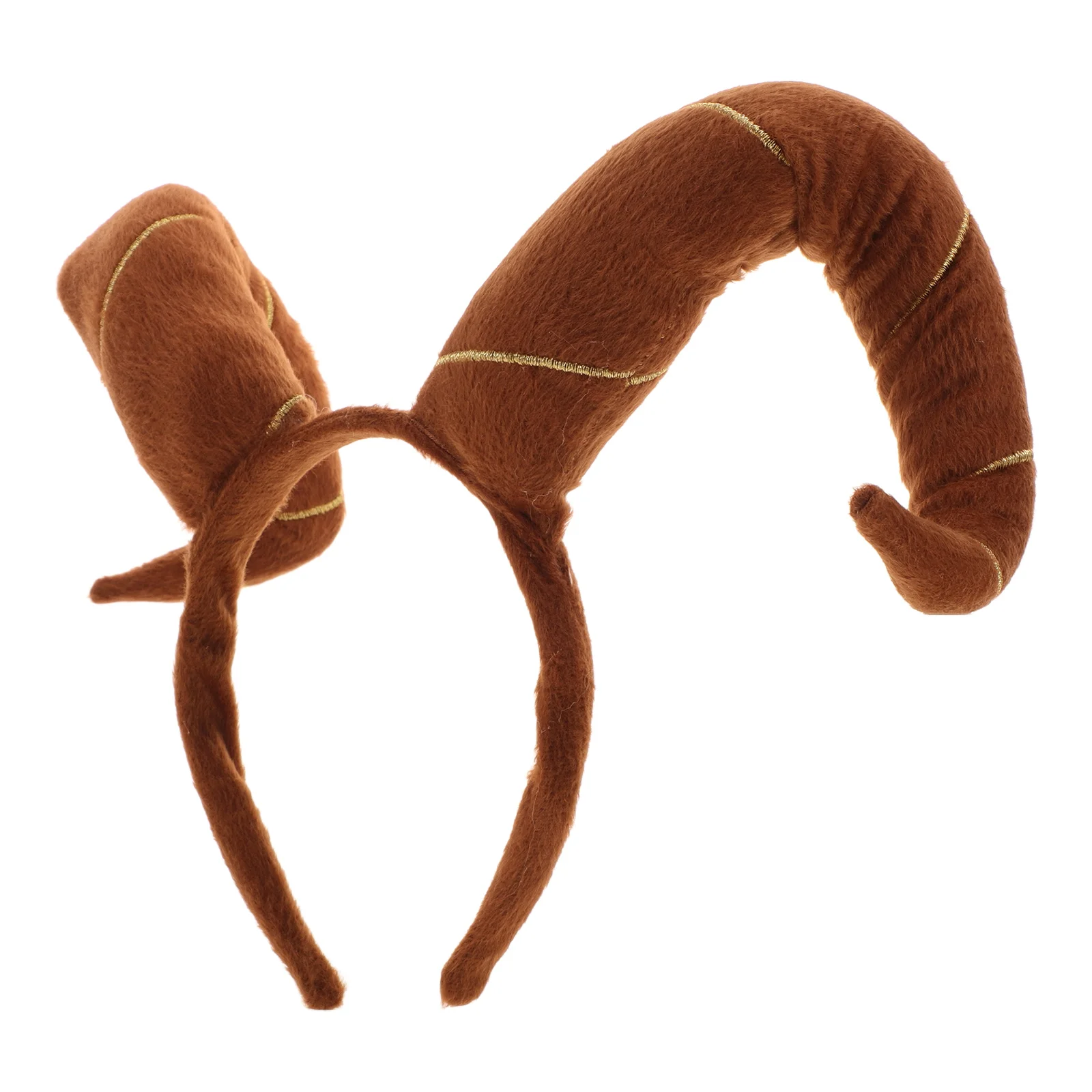 

Festive Halloween Bull Horn Headband Costume Party Cosplay Accessory Soft Cotton Hairband For Women Masquerade Fancy Dress