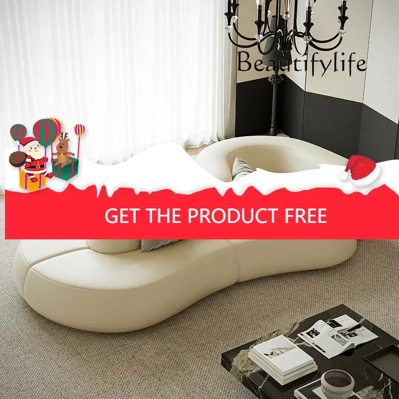 

Y New Arrival Living Room Sofas Kawaii Comfortable White Luxury Nordic Lazy Sofa Modern European Wood Divano Apartment Furniture
