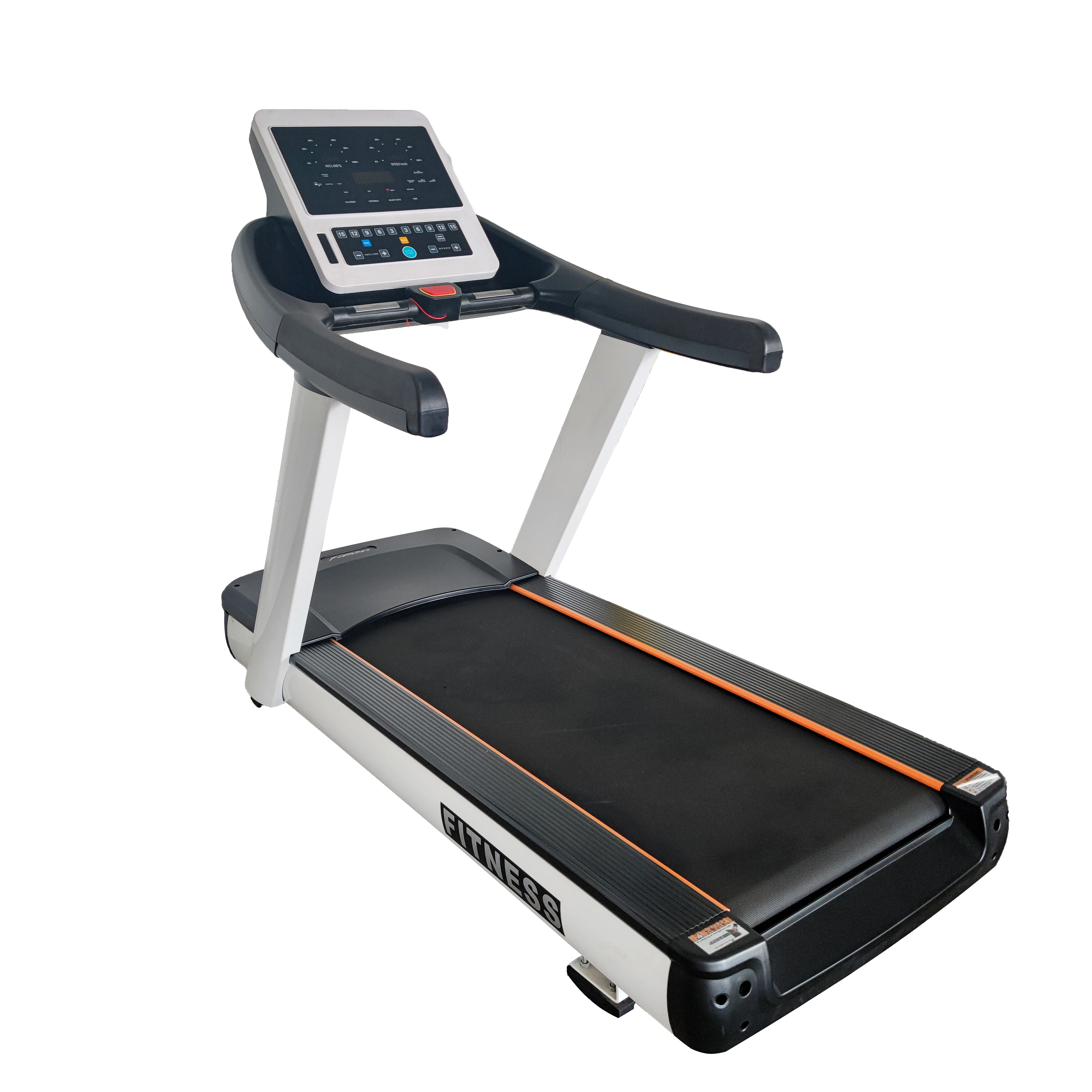 Factory Supplied LED Single Black Multi-function Commercial Treadmill Electric Treadmill