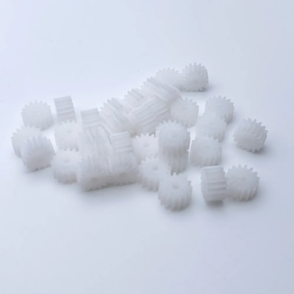 0.5M 15T D-Hole Plastic Gear 15 Teeth 2/2.3MM 3/4MM-D Shaft Pinion For N20/370 Reduction Motor