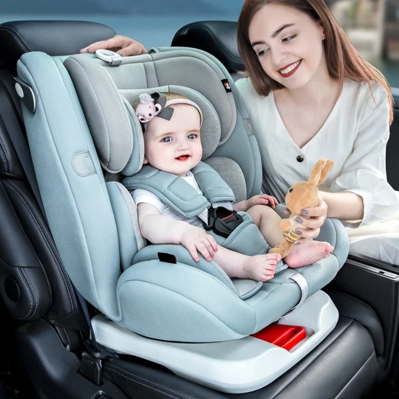 

EG72 360째 Rotating Baby Car Seat, Reclining Infant Safety Chair, Universal Baby Car Seat for 0-12 Years, Portable Toddler