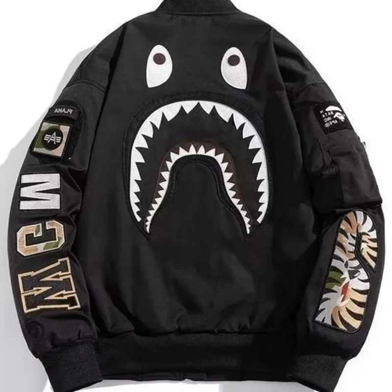 Baseball Jerseys, Men\'s and Women\'s American Fashion Brands, Retro Loose Pilot Jackets, Trendy Autumn and Winter Jackets