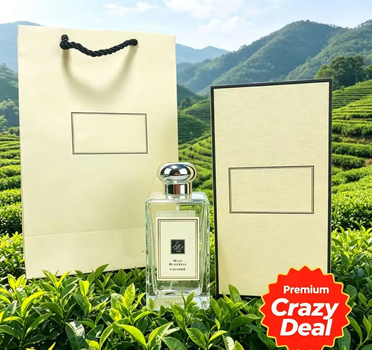 

High Grade Luxury Perfume English Pear Sea Salt Berry Wild Bluebell Charming Cologne Daily Versatile Scent