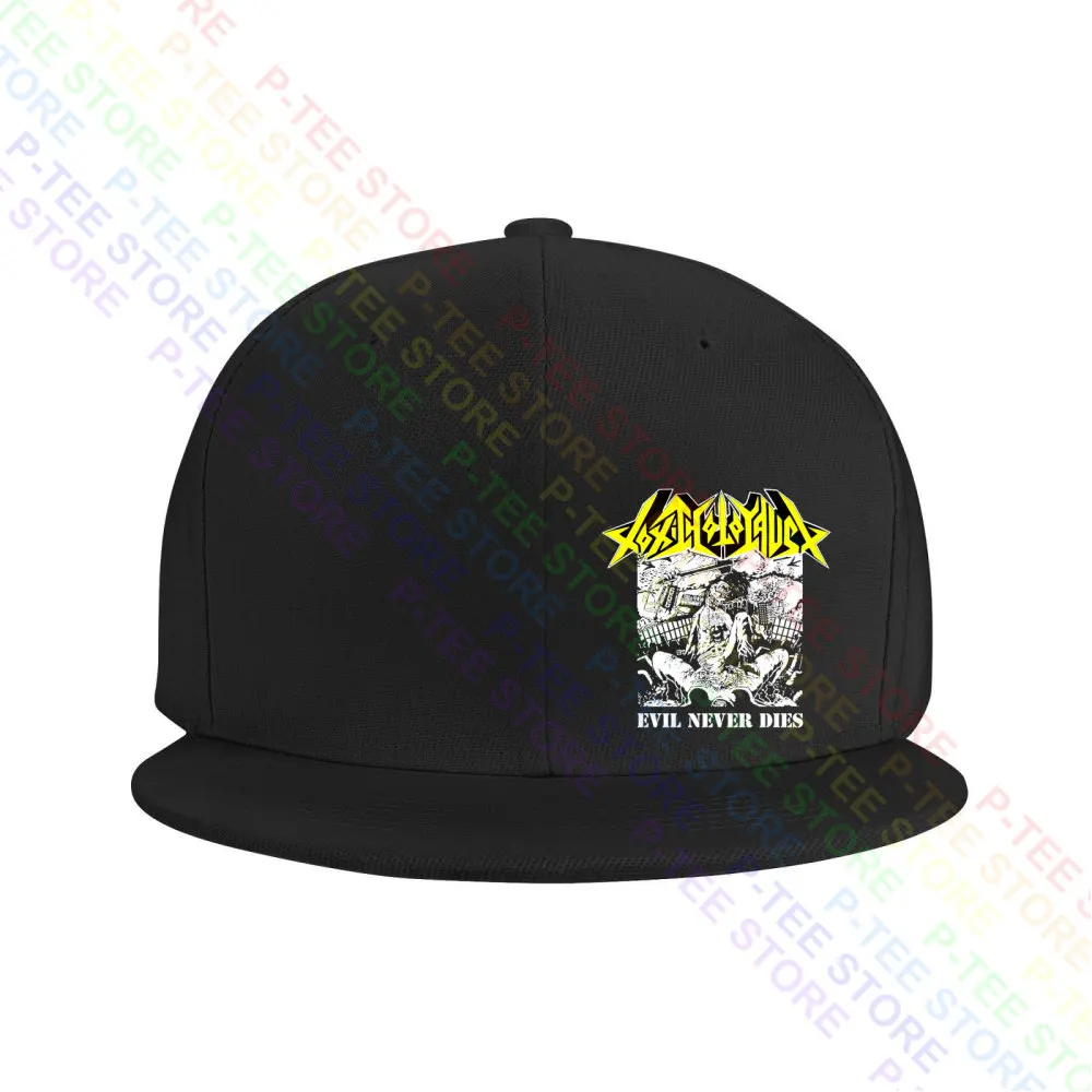 

Toxic Holocaust Evil Never Dies Baseball Cap Snapback Caps Knitted Bucket Hat