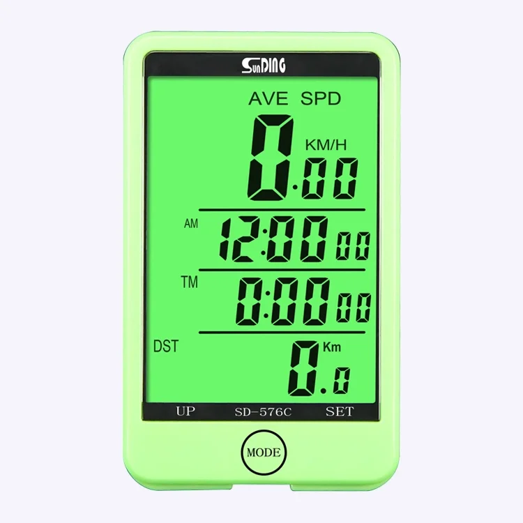 SUNDING SD-576A GPS Waterproof Bicycle Computer With Backlight Wireless Wired Bicycle Computer Bike Speedometer Odometer Bike