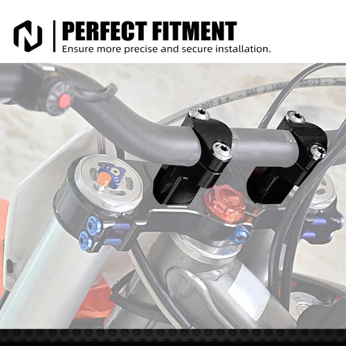 Imagen 2 del producto Soporte de abrazadera de barra elevadora de manillar de 52mm para KTM 690 Enduro R SMC 790 890 Adventure 1090 1190 Adventure R 1290 Super Adventure R S T