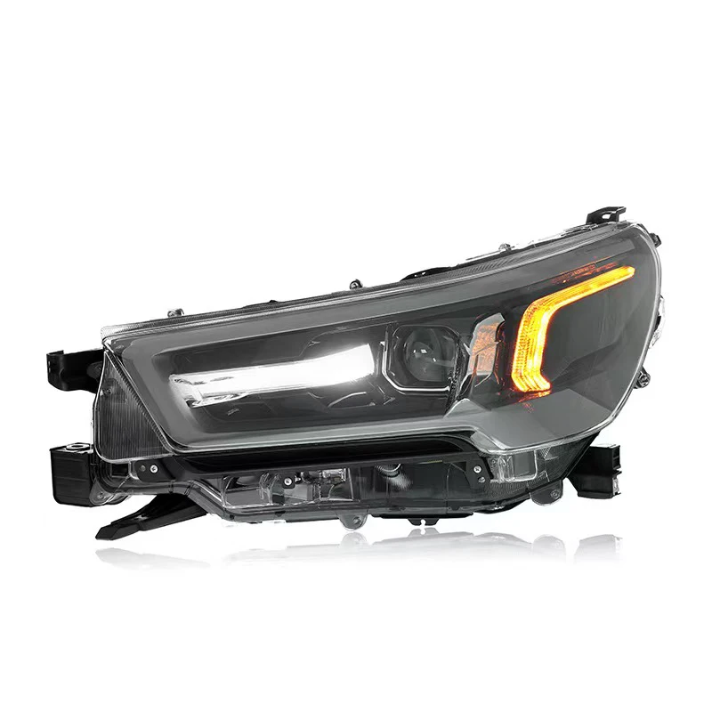 For 2021 Hilux Revo Rocco Factory LED Headlight High Quality White Light 6000k Color Temperature Auto System Easy Plug Interface
