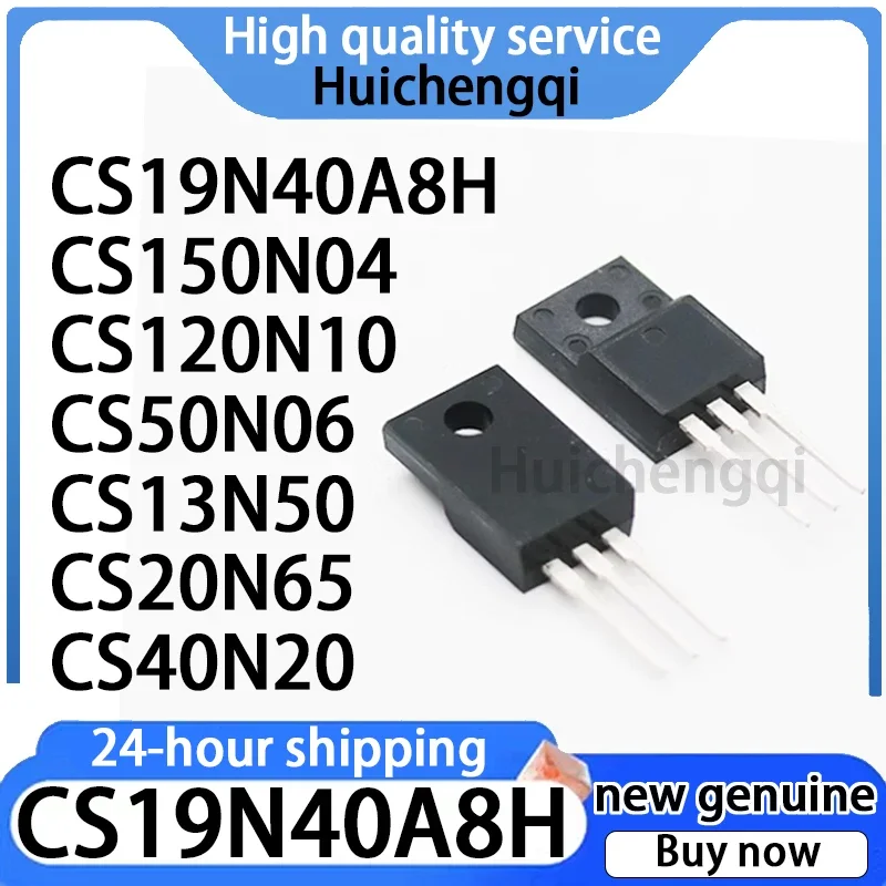 5 piezas originales CS19N40A8H CS150N04 CS120N10 CS50N06 CS13N50 CS20N65 CS40N20 TO-220 MOSFET