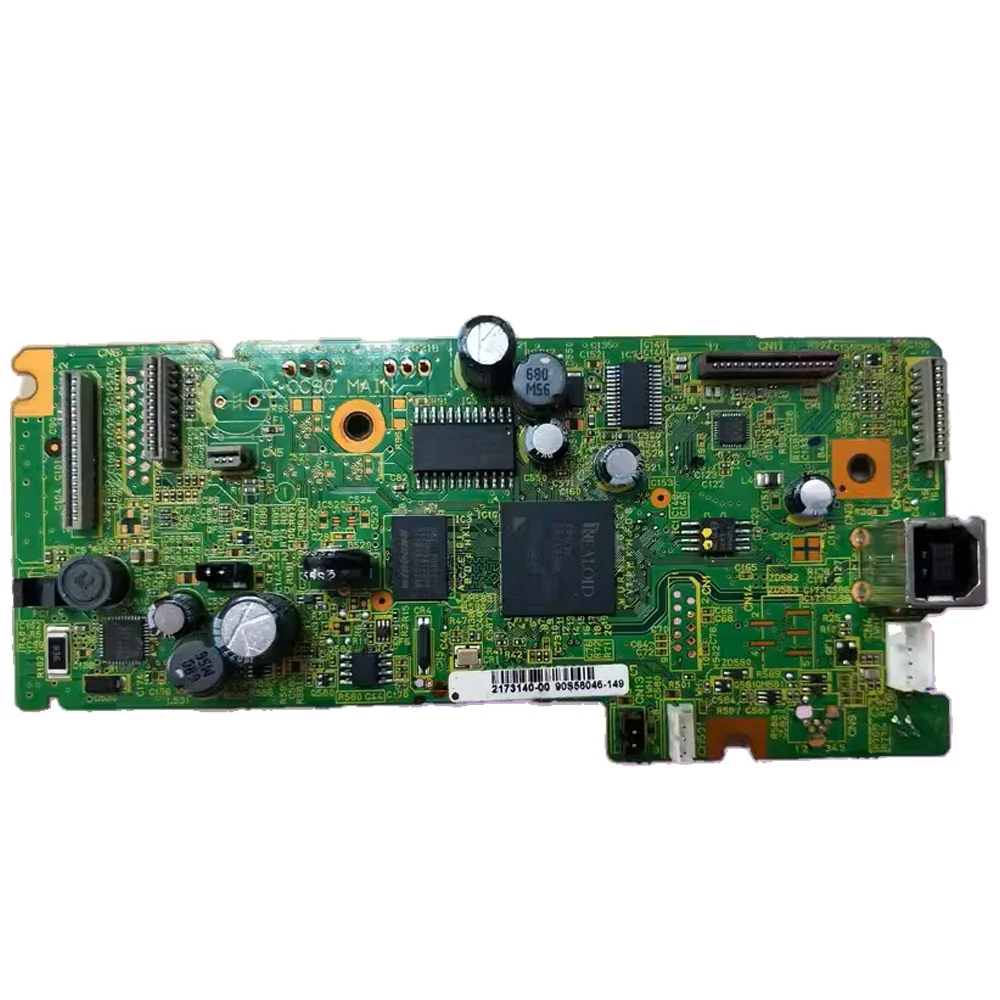 Original Used Formatter Main MotherBoard For Epson XP255 XP257 The cracked version does not require a chip