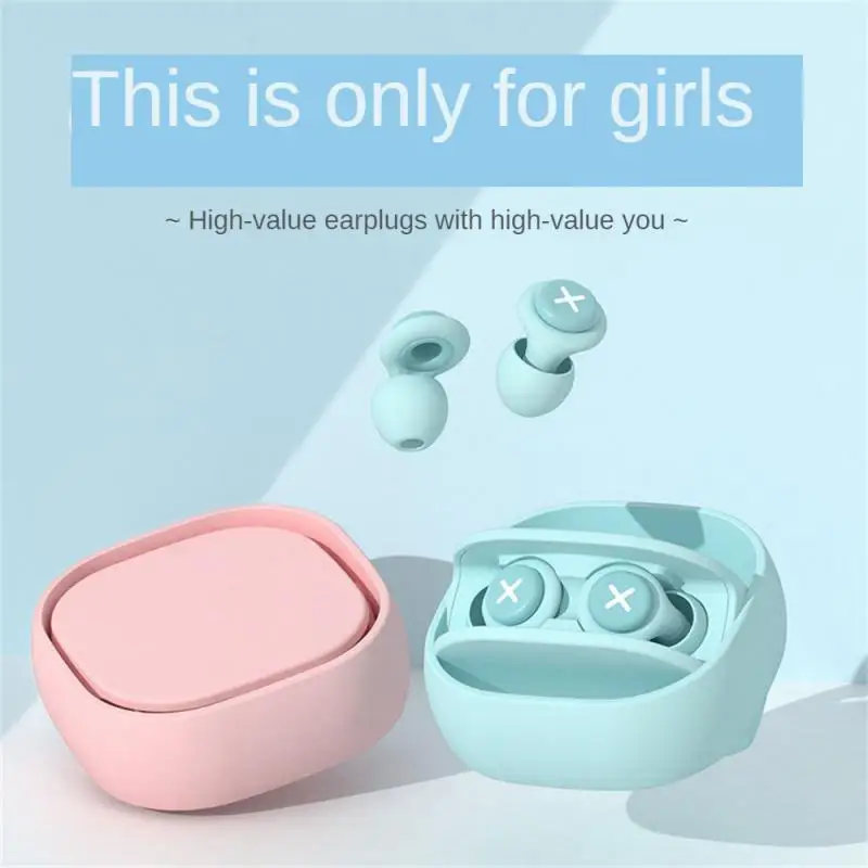 Silicone Earplug Sleep Noise Ear Plug Canceling Noise Reduction Soundproof Anti Soft Slow Rebound Protection Ears Foam