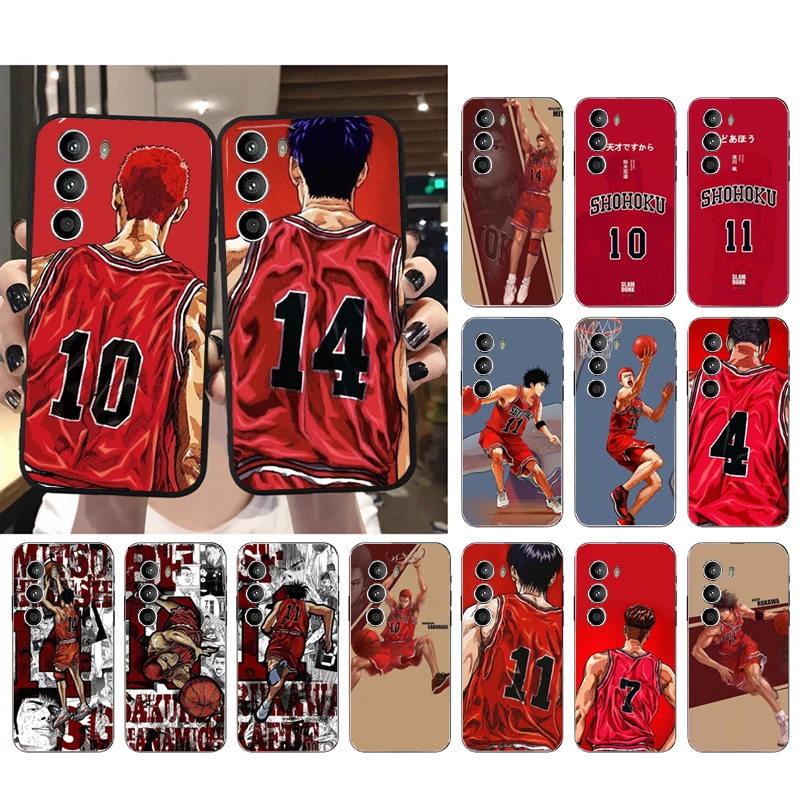 Case For Motorola Edge 50 40 Pro 50 40 30 Ultra Neo Fusion Moto G84 G54 G10 G20 G30 G62 G53 G72 G60 Slam Dunk Sakuragi Hanamichi