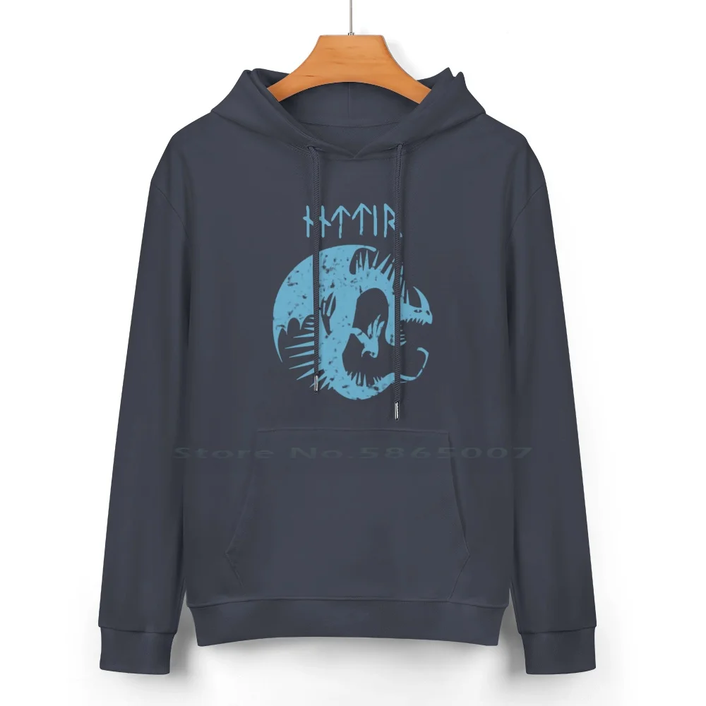 Nadder / Sharp Class Symbol Cotton Hoodie Sweater 24 Colors Nadder Httyd2 Hiccup Astrid Hiccstrid Stormfly 100% Cotton Hooded