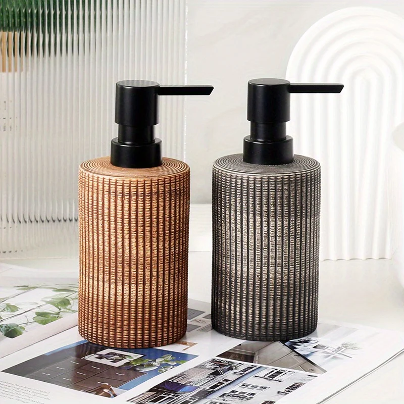 

Керамический держатель для геля, портативный дозатор лосьона, насос для мыла, контейнер для шампуня, ванная комната, кухня, банка для моющего средства, не установка