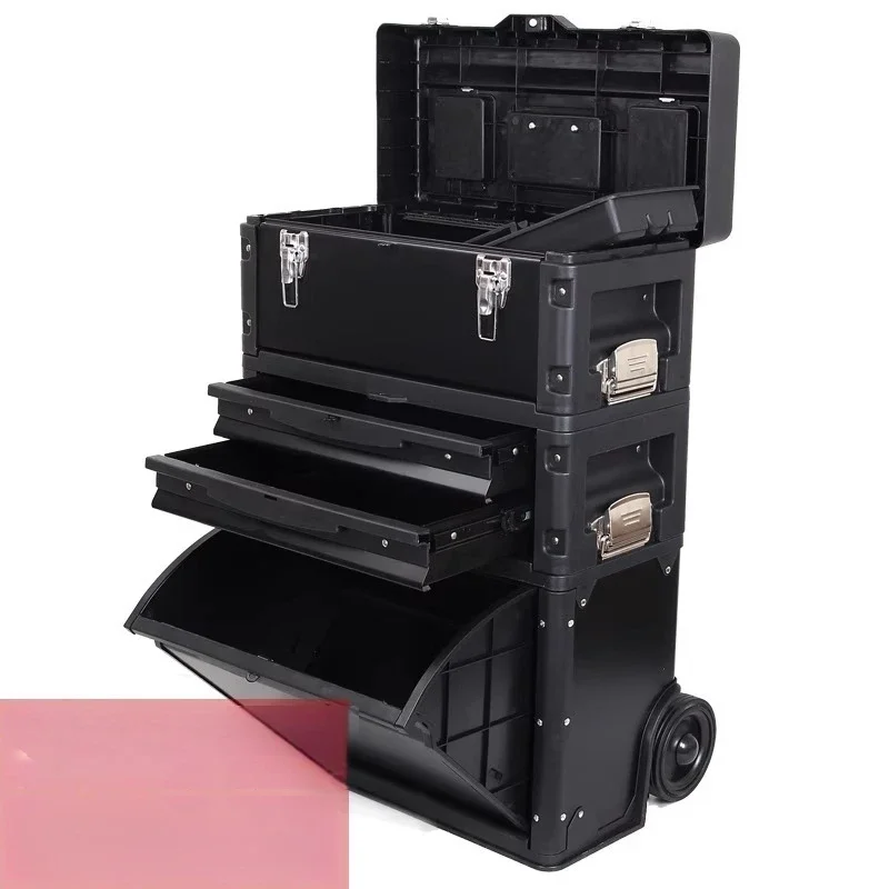 

Full New Pull Rod Toolbox Multi-functional Combined Pull Rod Hardware Pulley Can Be Moved